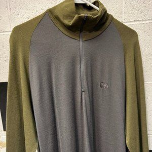 ICEBREAKER 260 MERINO 1/4 ZIP / MEN'S XXL ~ EXPEDITION
